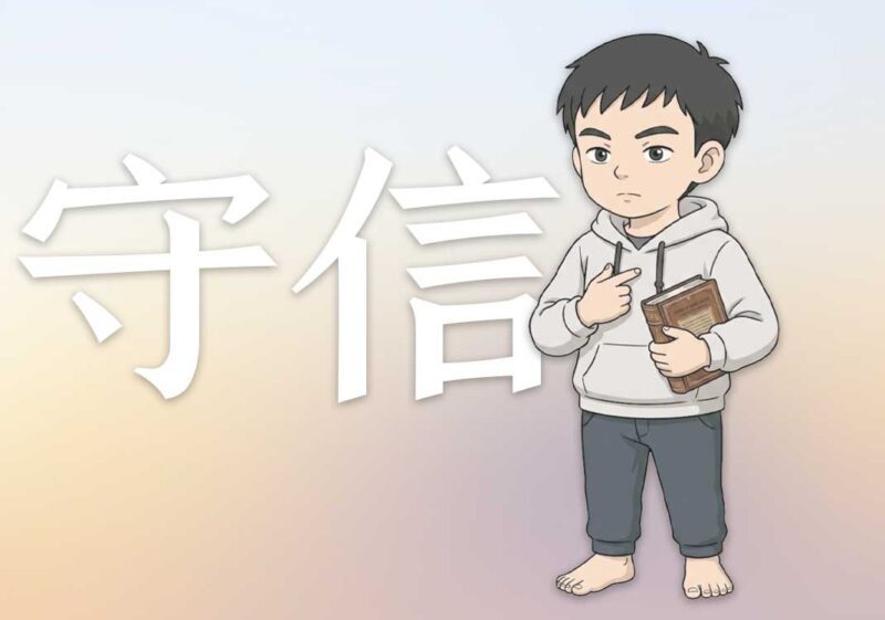 对自己要做到诚实守信｜2023.12.23-善米