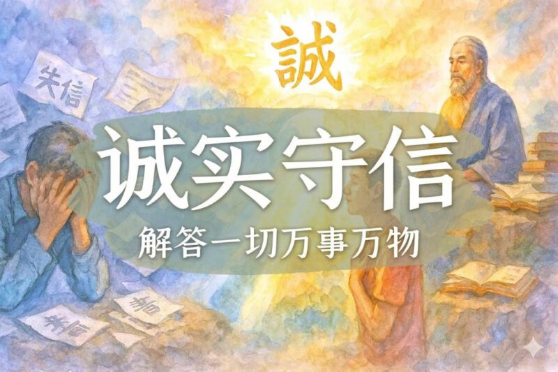 对自己要做到诚实守信｜学生、马征｜2023.12.23-善米