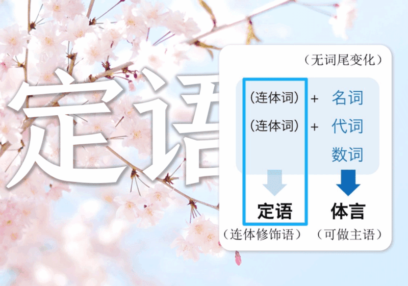 定语在句子中位置-善米