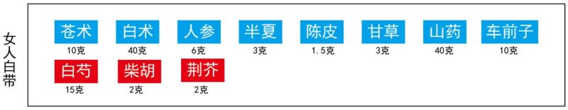 白带（完带汤）-善米