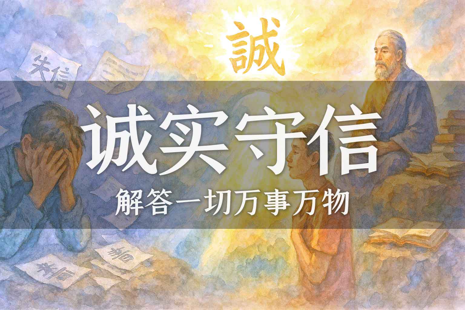 对自己要先做到诚实守信｜学生、马征｜2023.12.23-善米
