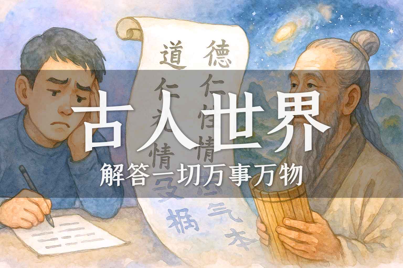 古人看到的世界比我们更复杂｜学生、马征｜2024.07.11-善米