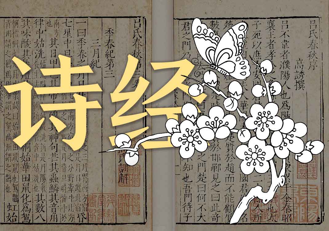 《诗经》原文｜佚名-善米